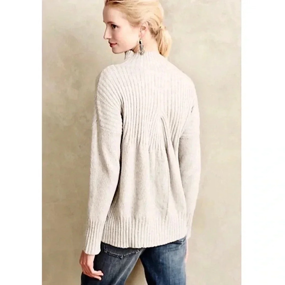 Anthropologie Angel of the North Ivory Aisle Pullover Sweater - Picture 2 of 6